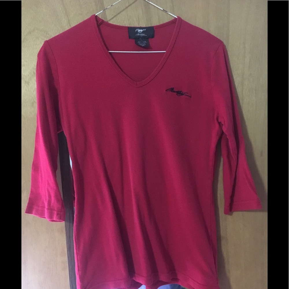 Ford Mustang 3/4 sleeve shirt